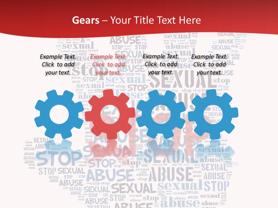 Element Direction Collage PowerPoint Template