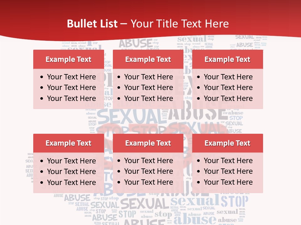 Element Direction Collage PowerPoint Template