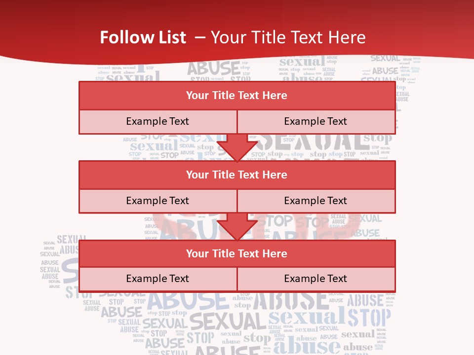 Element Direction Collage PowerPoint Template