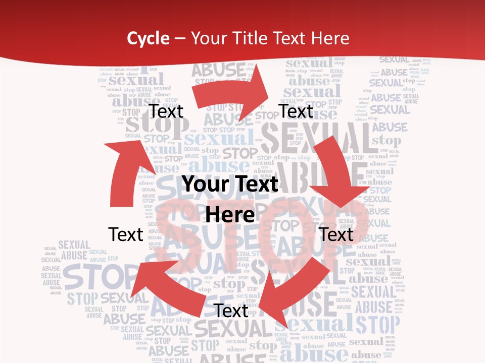 Element Direction Collage PowerPoint Template