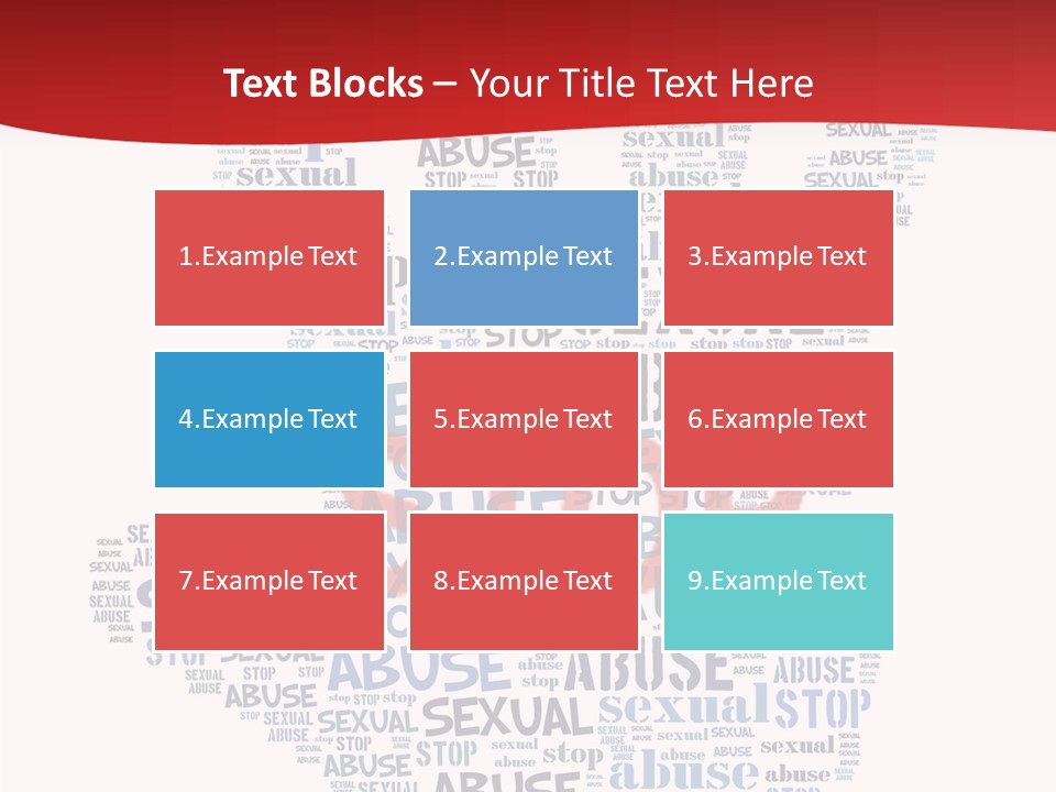 Element Direction Collage PowerPoint Template