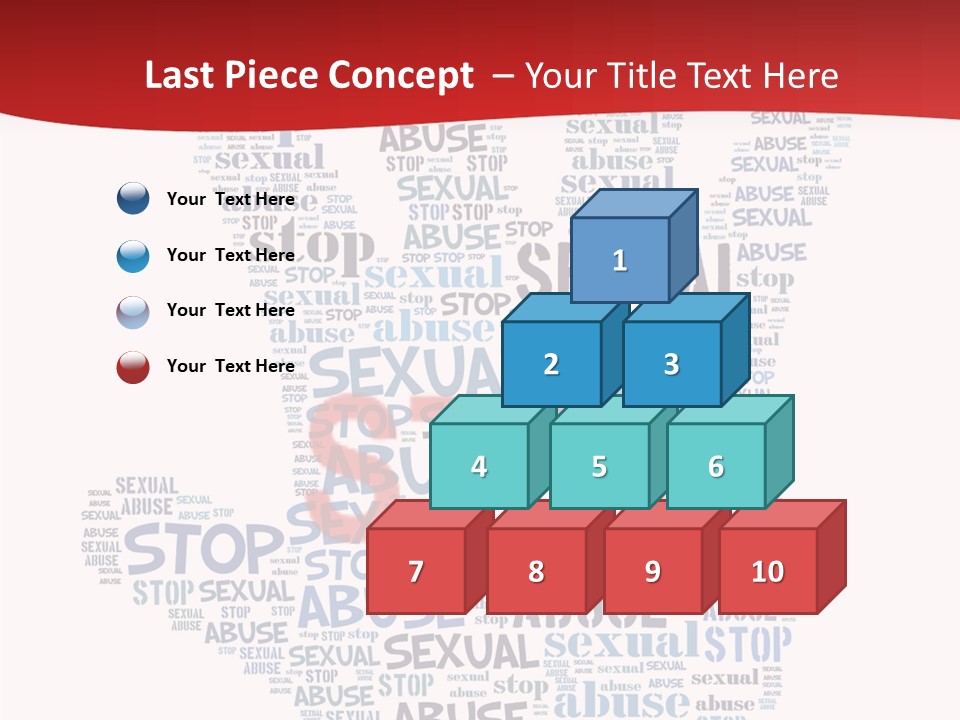 Element Direction Collage PowerPoint Template