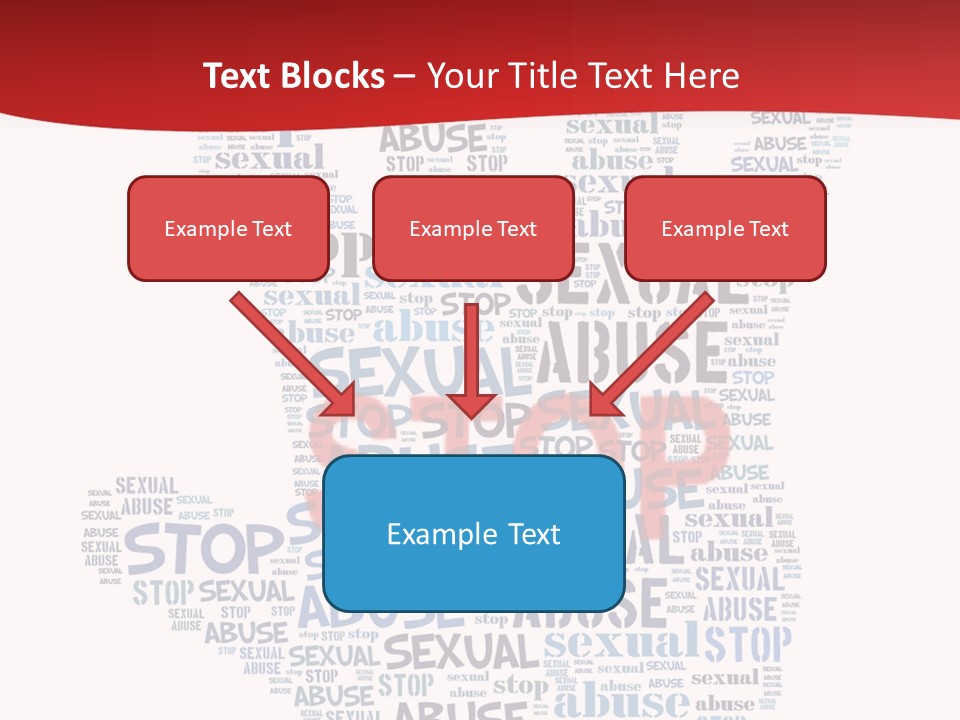 Element Direction Collage PowerPoint Template