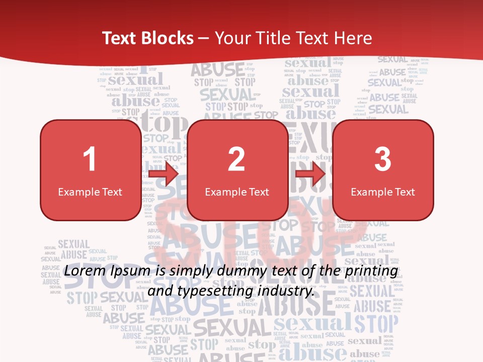 Element Direction Collage PowerPoint Template