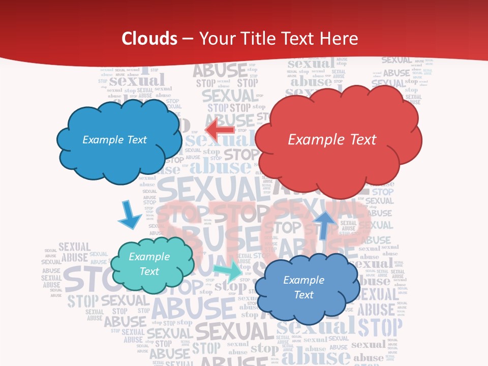 Element Direction Collage PowerPoint Template