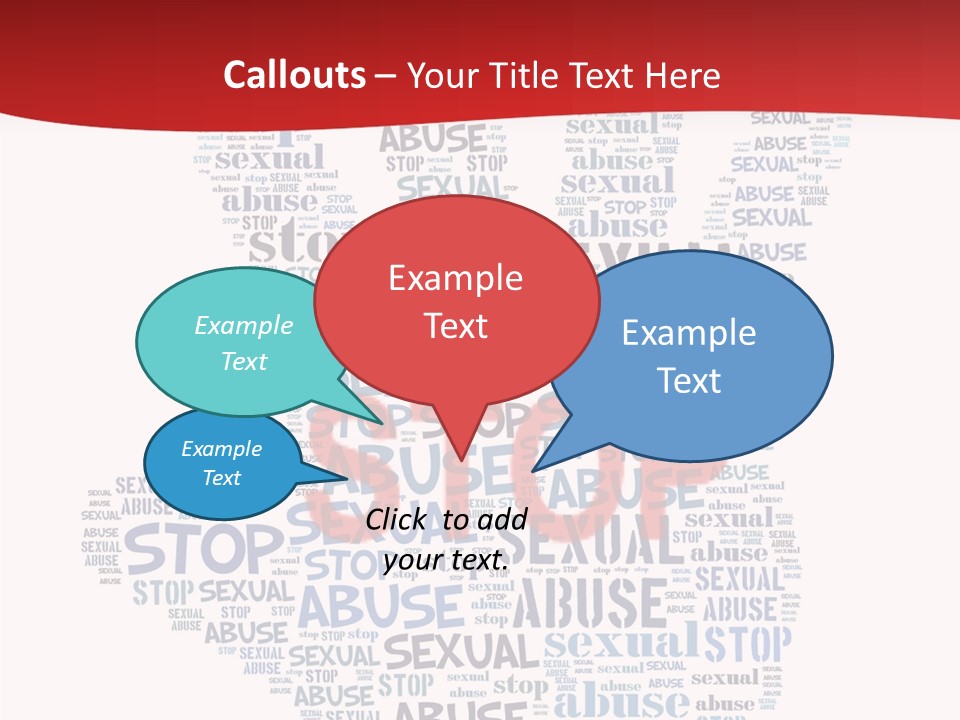 Element Direction Collage PowerPoint Template