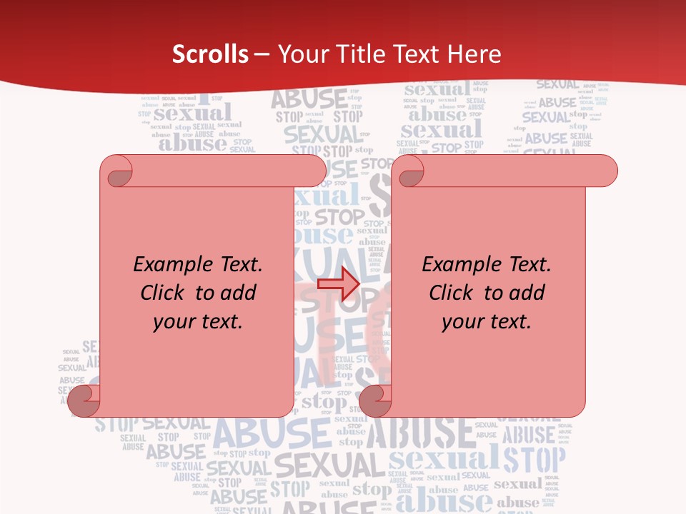 Element Direction Collage PowerPoint Template