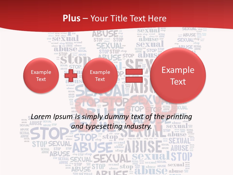 Element Direction Collage PowerPoint Template