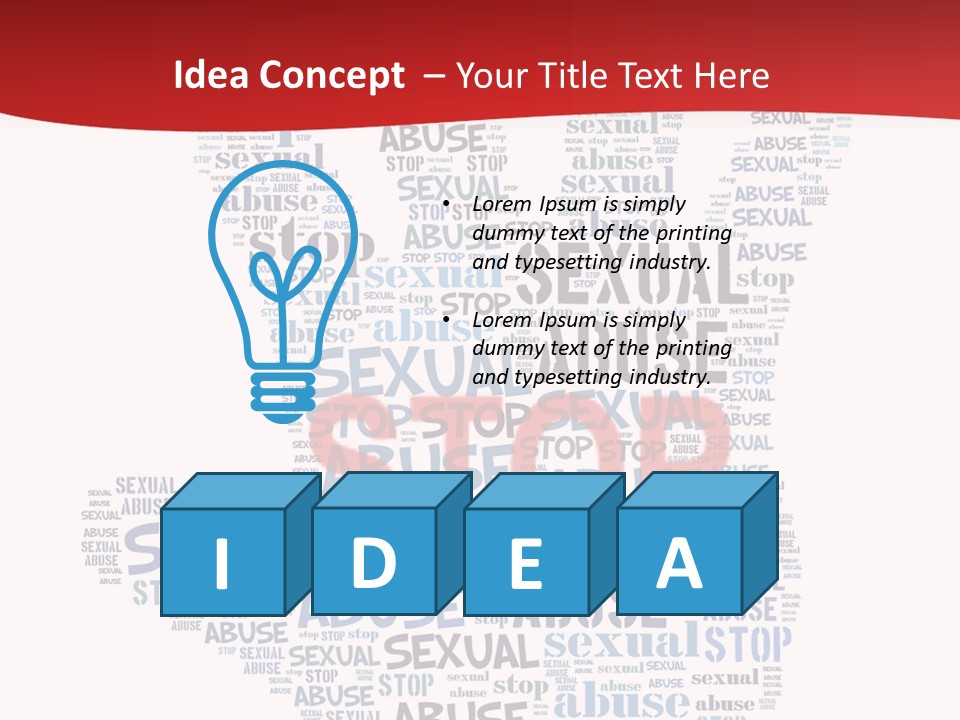 Element Direction Collage PowerPoint Template