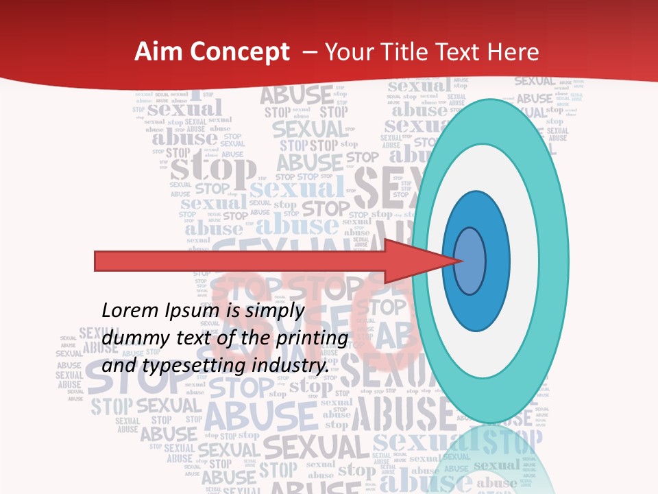 Element Direction Collage PowerPoint Template