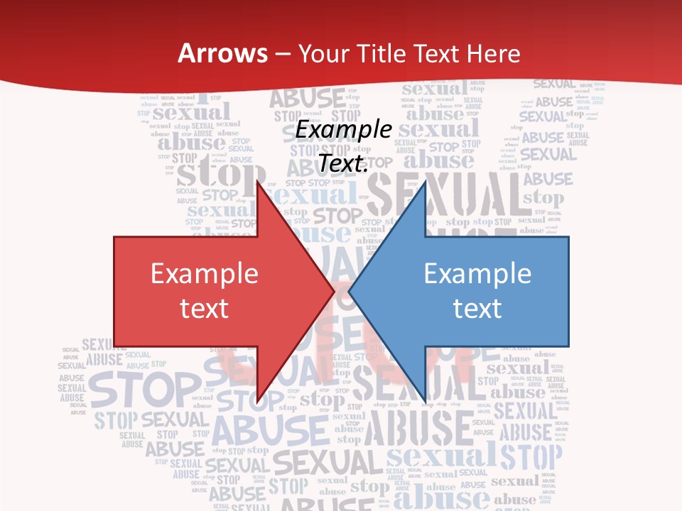 Element Direction Collage PowerPoint Template
