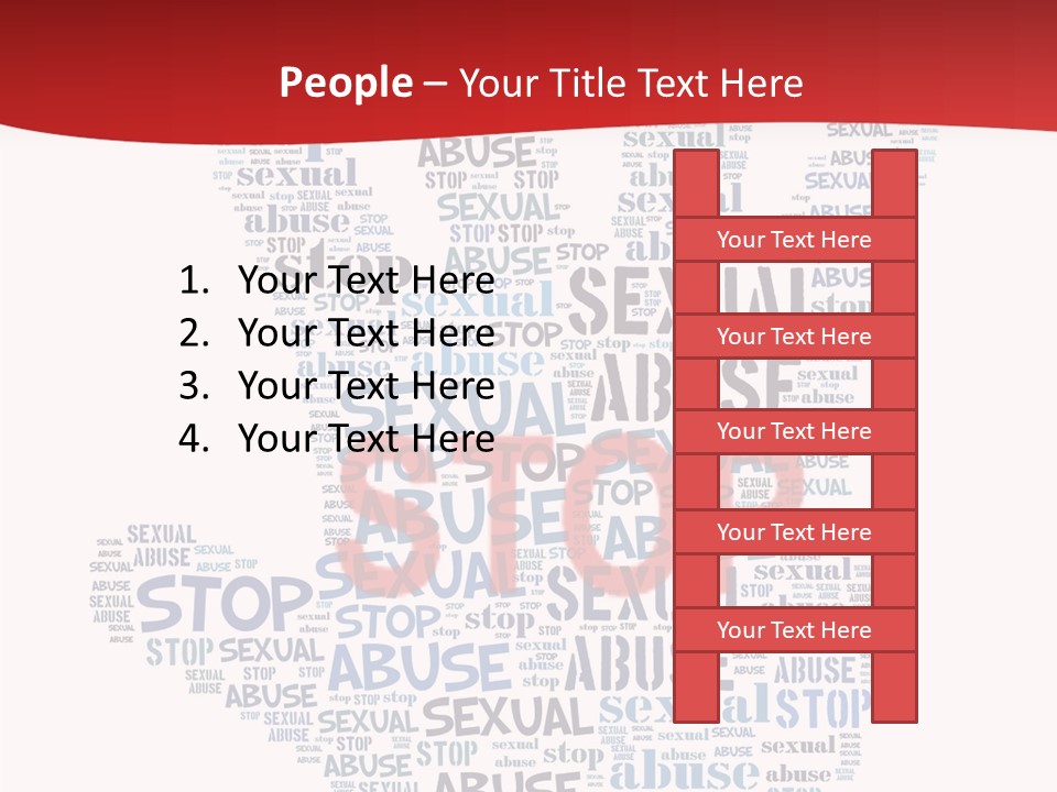 Element Direction Collage PowerPoint Template