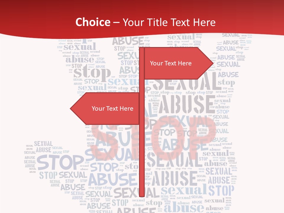 Element Direction Collage PowerPoint Template