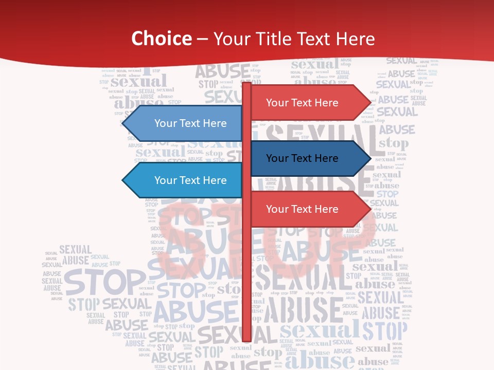 Element Direction Collage PowerPoint Template