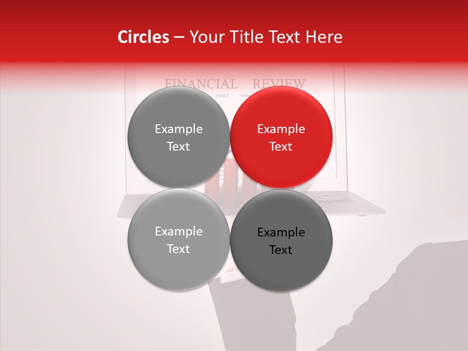 Saving Chart Business PowerPoint Template