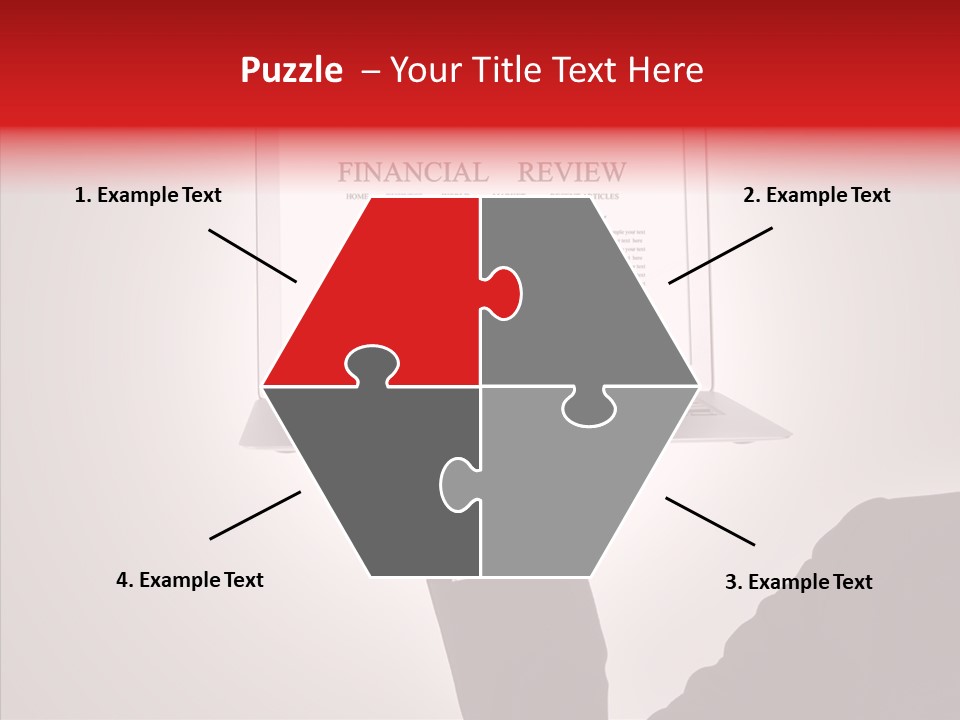 Saving Chart Business PowerPoint Template