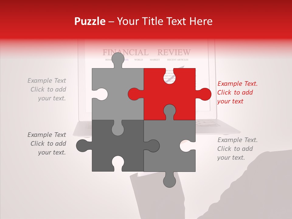 Saving Chart Business PowerPoint Template