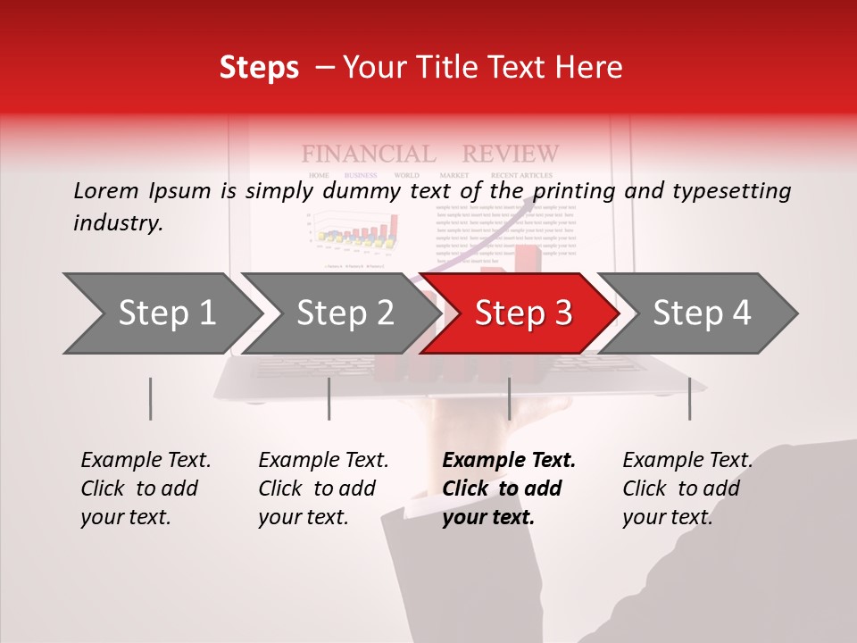 Saving Chart Business PowerPoint Template