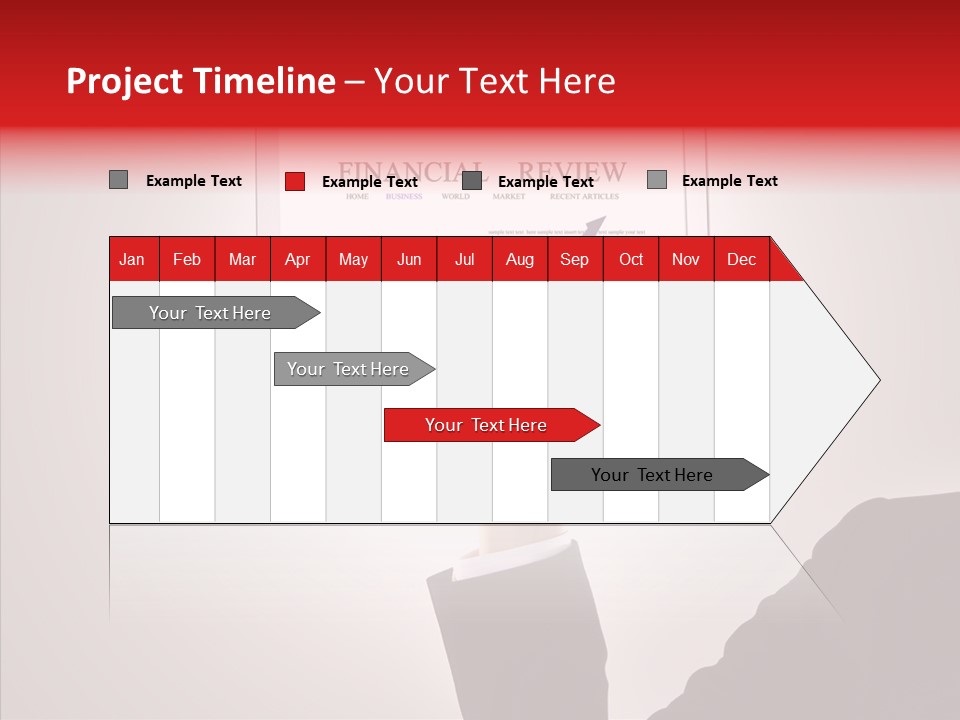 Saving Chart Business PowerPoint Template