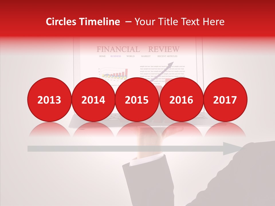 Saving Chart Business PowerPoint Template