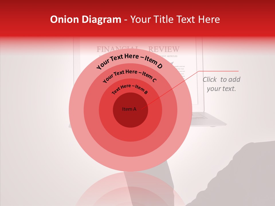 Saving Chart Business PowerPoint Template