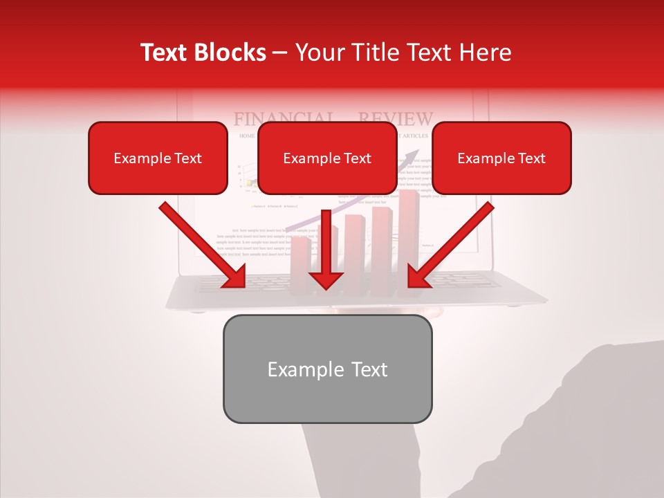 Saving Chart Business PowerPoint Template