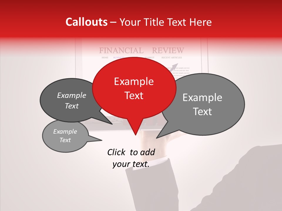 Saving Chart Business PowerPoint Template