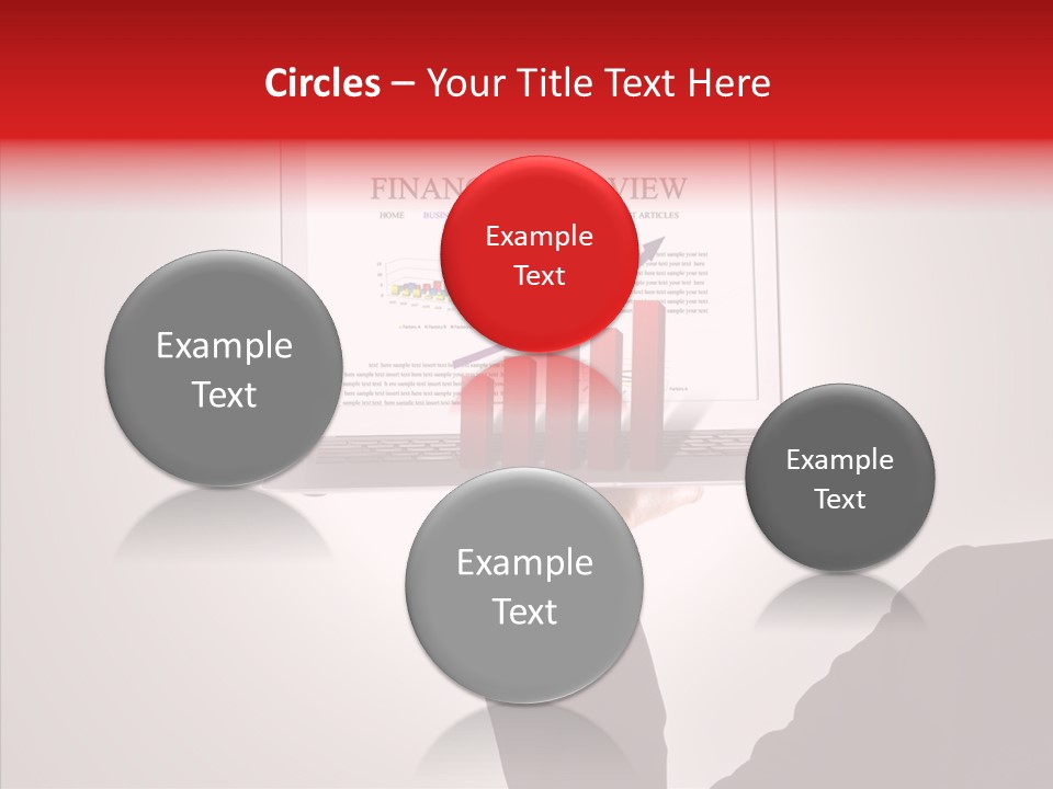 Saving Chart Business PowerPoint Template