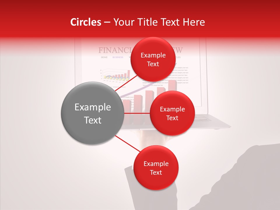 Saving Chart Business PowerPoint Template