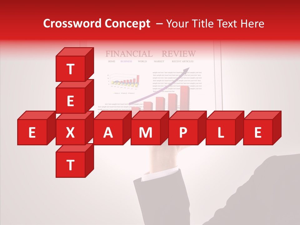 Saving Chart Business PowerPoint Template