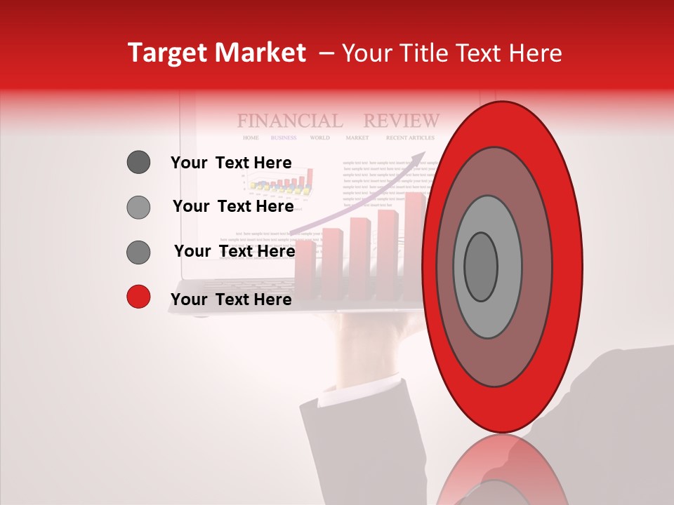 Saving Chart Business PowerPoint Template