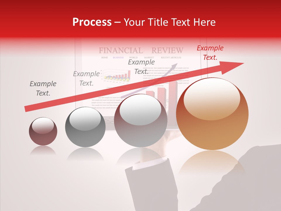 Saving Chart Business PowerPoint Template