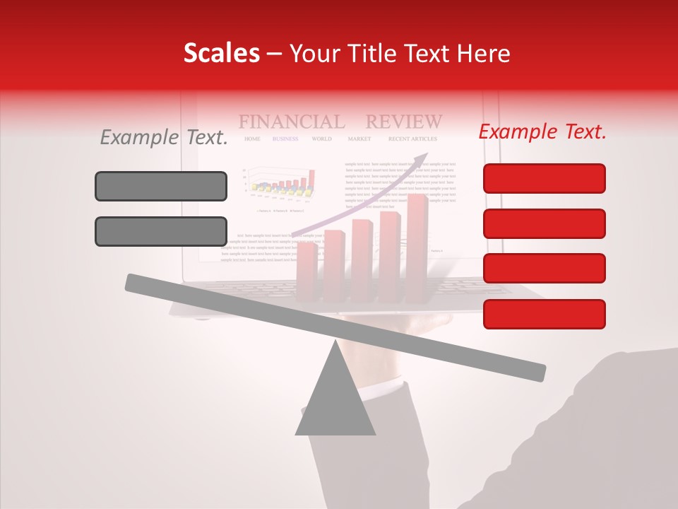Saving Chart Business PowerPoint Template
