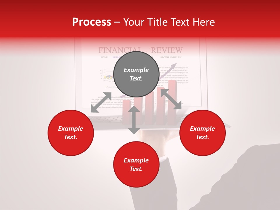 Saving Chart Business PowerPoint Template