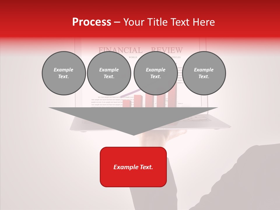 Saving Chart Business PowerPoint Template