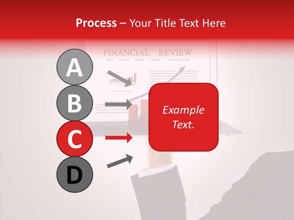 Saving Chart Business PowerPoint Template