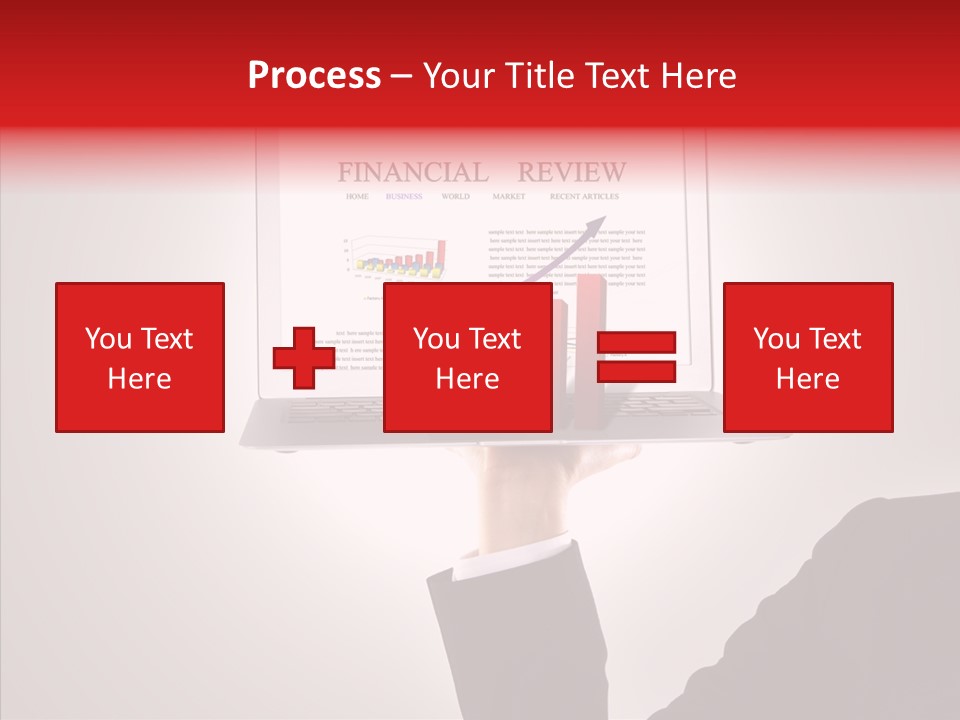 Saving Chart Business PowerPoint Template