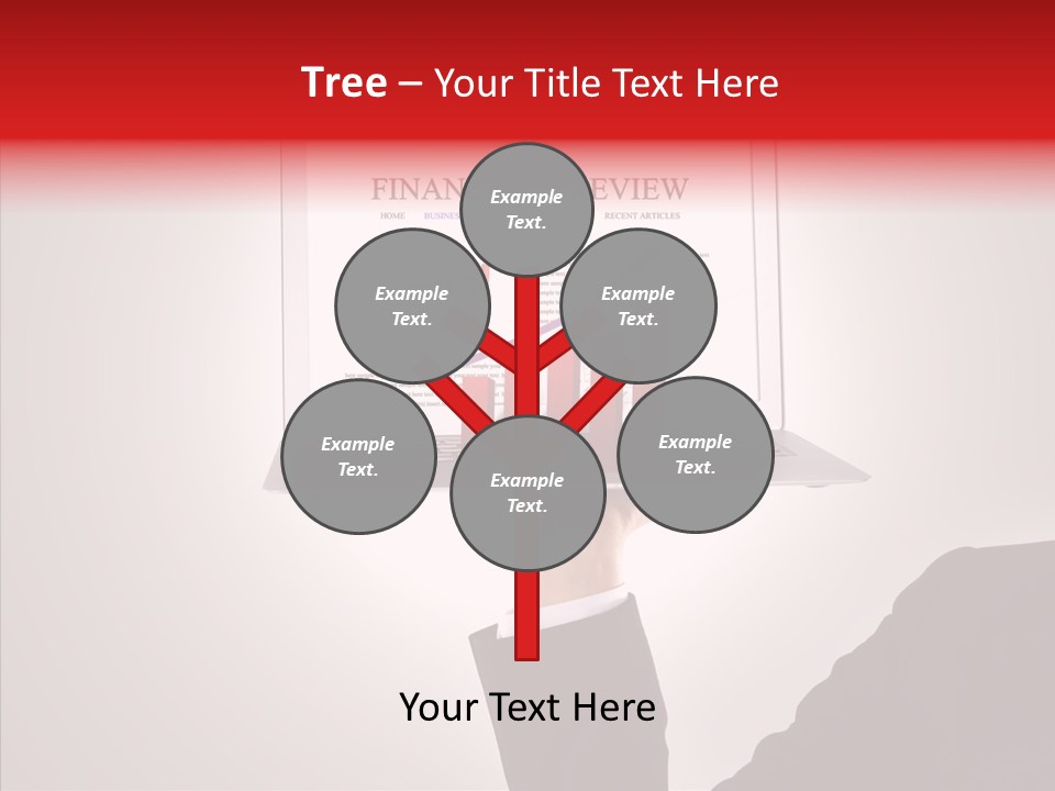 Saving Chart Business PowerPoint Template