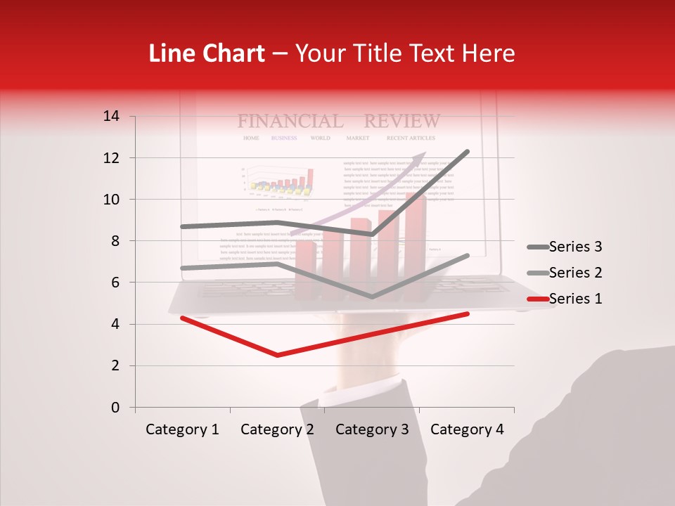 Saving Chart Business PowerPoint Template