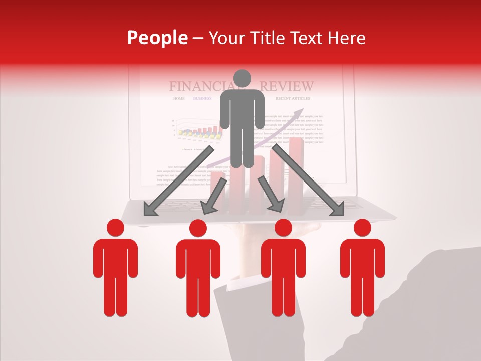 Saving Chart Business PowerPoint Template