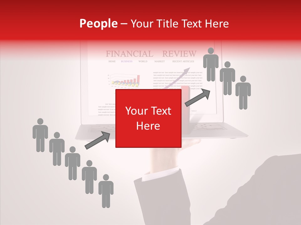 Saving Chart Business PowerPoint Template