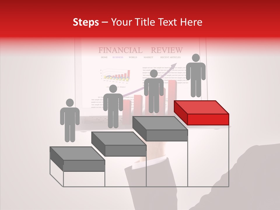 Saving Chart Business PowerPoint Template