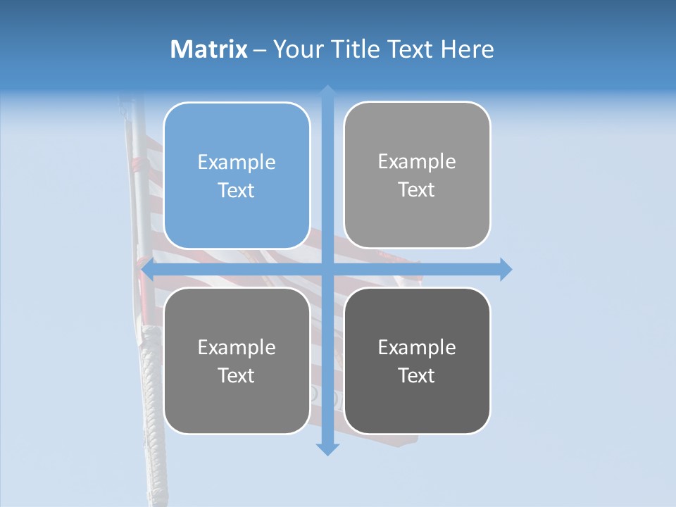 Red Blue Nautical PowerPoint Template