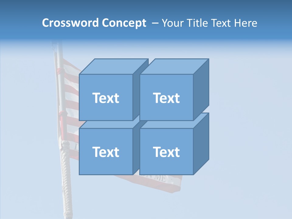 Red Blue Nautical PowerPoint Template