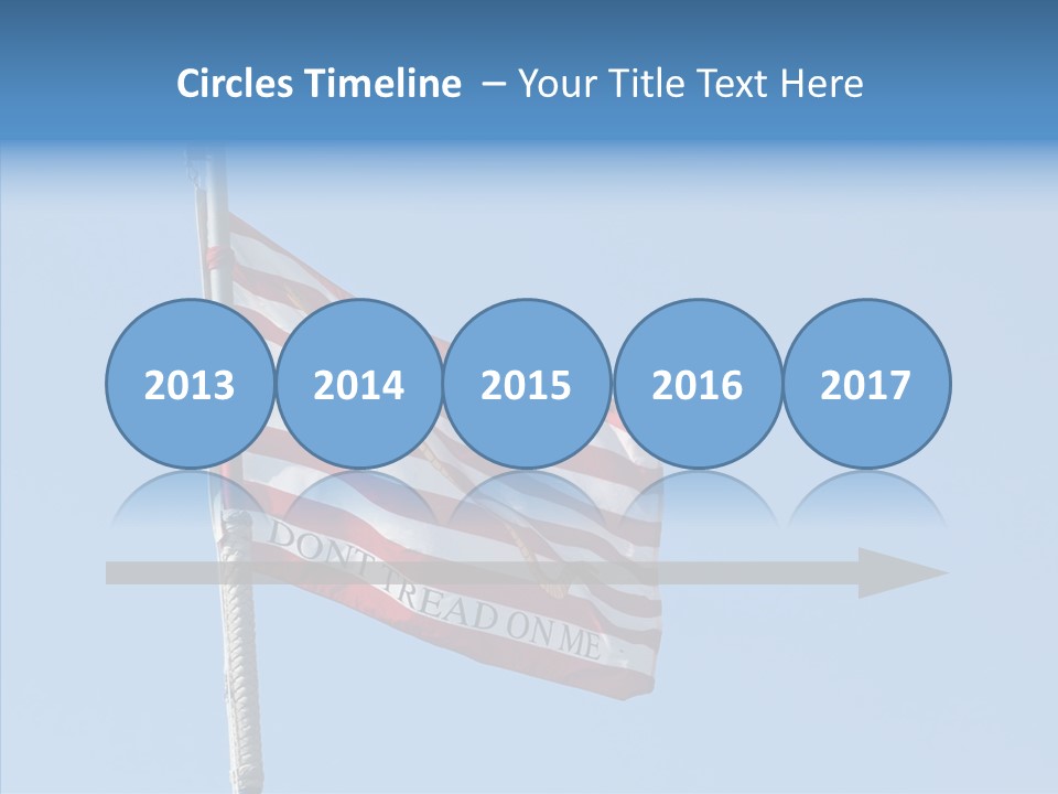 Red Blue Nautical PowerPoint Template