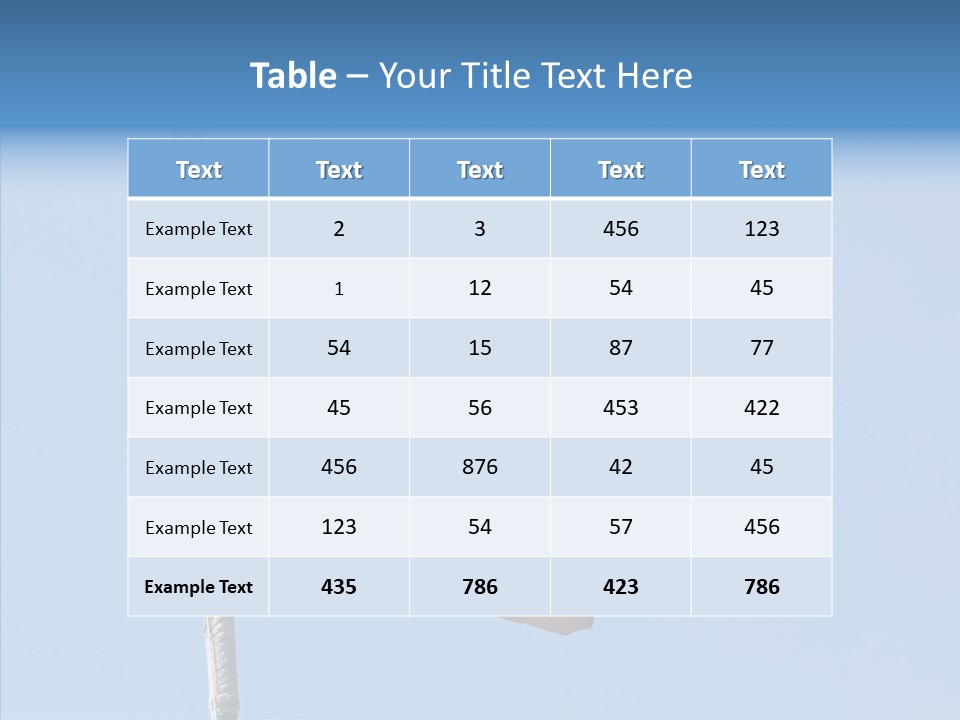 Red Blue Nautical PowerPoint Template