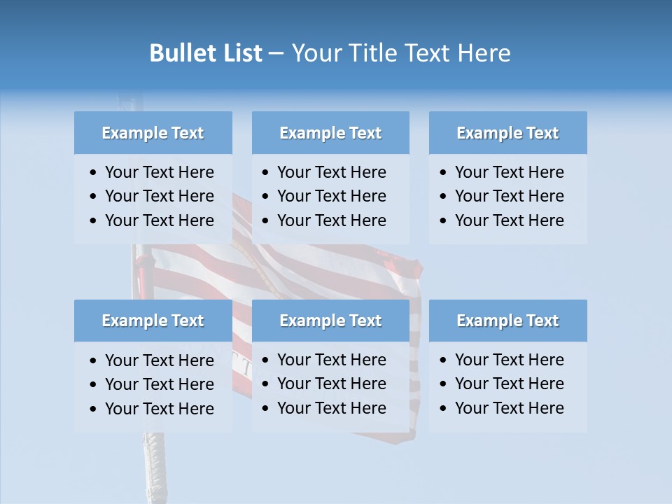 Red Blue Nautical PowerPoint Template