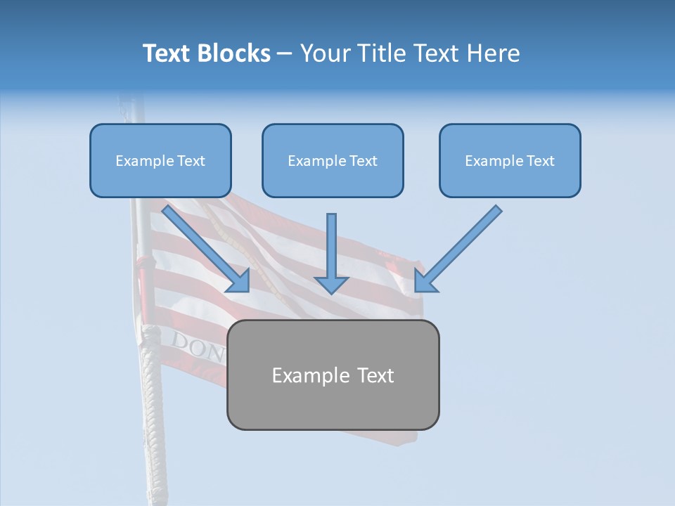 Red Blue Nautical PowerPoint Template