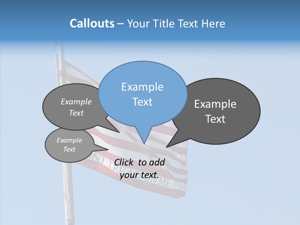 Red Blue Nautical PowerPoint Template