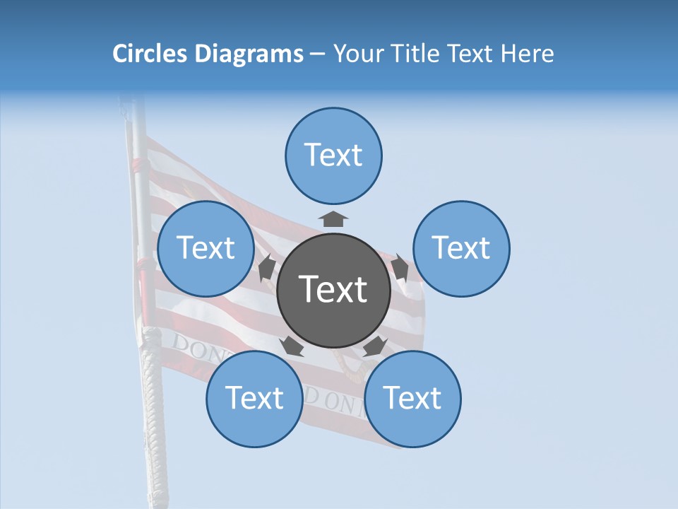 Red Blue Nautical PowerPoint Template